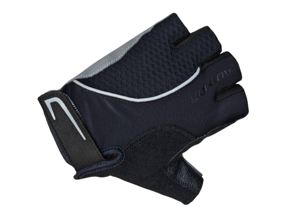 Перчатки без пальцев спортивные Team X6 Author (Цвет: Черный, Размер: XL)